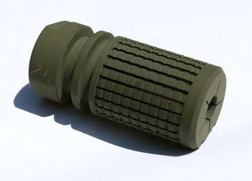 KAC-Knight's Armament SR15/Pdw Triple Tap Muzzle Brake, Inconel - Image 2