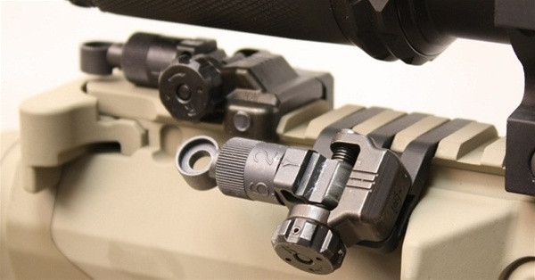 KAC-Knight's Armament 45 Degree Offset Micro Front and Rear Sight Set - Image 3