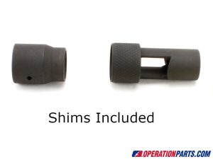 OPS Inc / Allen Engineering MK12 Mod 1 Threaded Muzzle Brake and Collar, 5.56/.22 Cal