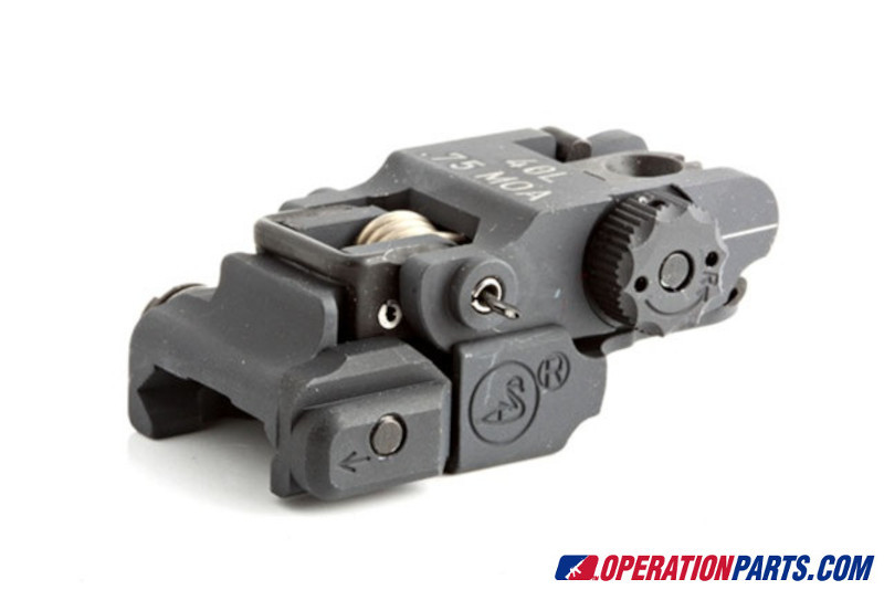 A.R.M.S. #40L Stand Alone Flip Up Rear Sight (Low Profile) - Image 2