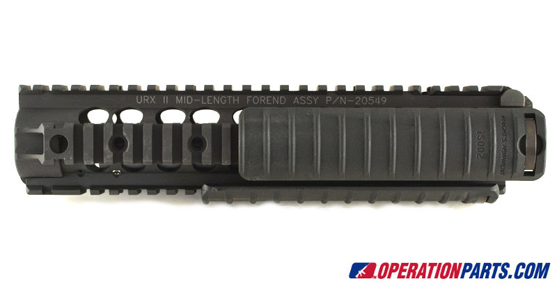 KAC-Knight's Armament Mid-Length URX 10 3/4", SR15/AR15, Includes Built In Front Flip Up Sight