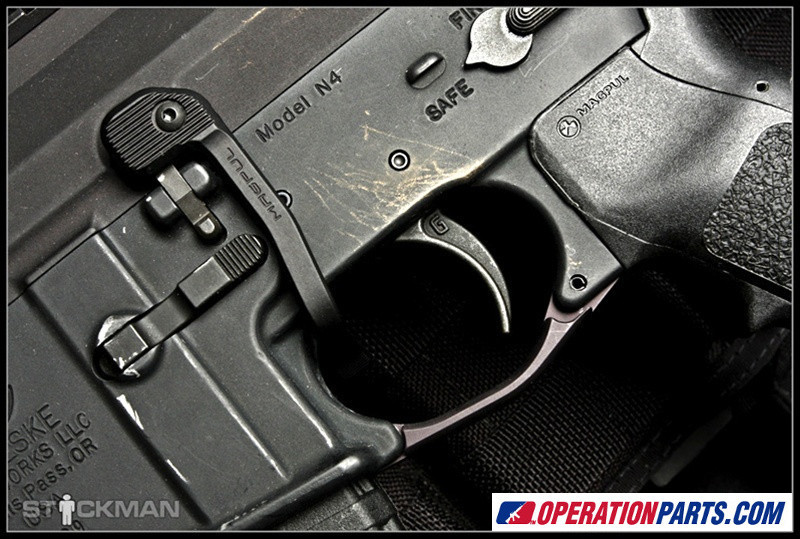 Magpul B.A.D. Battery Assist Device Bolt Catch Extension, Black - Image 3