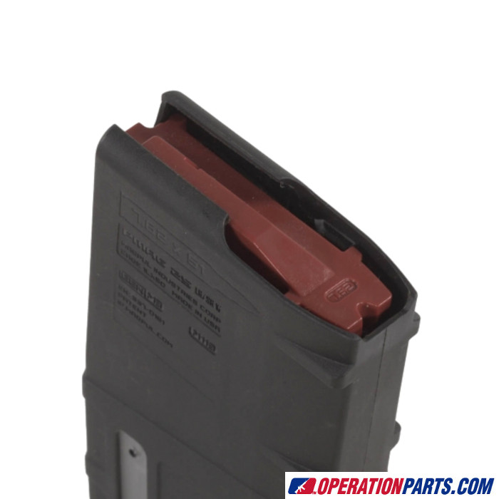 Magpul-PMAG 25 LR/SR GEN M3 Window, 7.62x51 Magazine, Black - Image 4
