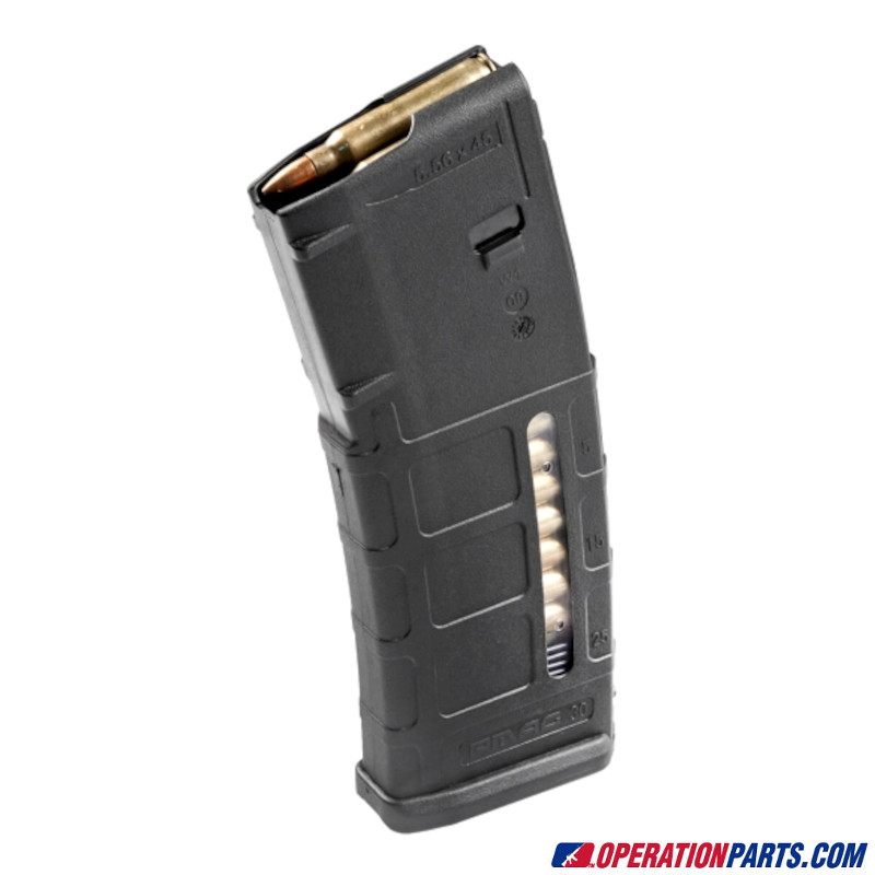 Magpul PMAG 30 AR/M4 GEN M2 MOE Window, 5.56x45 Magazine