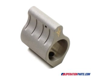 Vltor Gas Block, Set Screw, Steel, 0.625 Inch