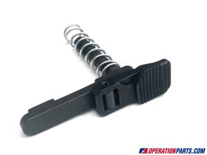 Forward Controls Design Enhanced Mag Release Button Ambidextrous