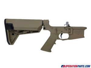 KAC-Knight's Armament SR-15 IWS Lower Receiver Assembly FDE